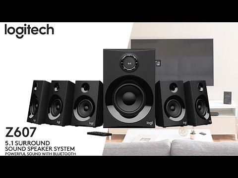Logitech Z607 - home theater 5.1 and Gaming surround system | INTRODUCING OFFICIAL