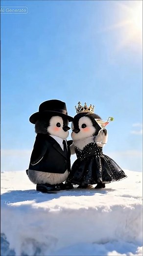 Penguin dance 🐧🕺💃