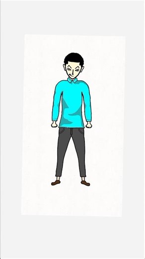 How to Draw and Animate an Original Character in Flipaclip#art #shorts#Pressdrawing #drawing