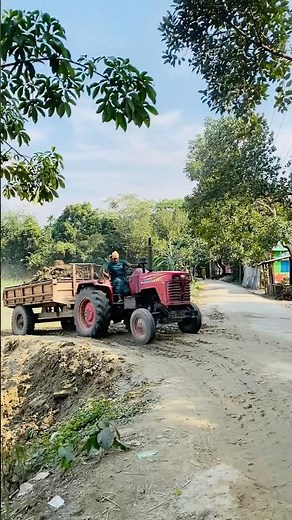 EP-18 Mahindra Tractor Working Time #tractor #tractorvideo #shortvideo