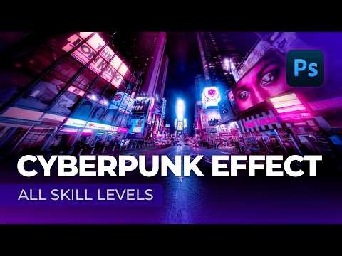 Photoshop: Quickest way to create a retro, cyberpunk photo effect