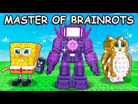 NEW MASTER OF BRAINROTS RARITY in Roblox scroll a brainrot...