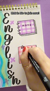 POV: Too bored to study, so you make your English notebook look inspiring first ✨There is no “perfect time.” Only right now.Start with shaky hands. Start with doubt. Just start.If you’d love to learn the same brush lettering style I used for this front page, my **21-Day Workbook** is the perfect place to begin.✍️ Link in bio or visit http://nhuandaocalligraphy.gumroad.com.#calligraphypractice #frontpage #juststarttoday | Nhuan Dao Calligraphy