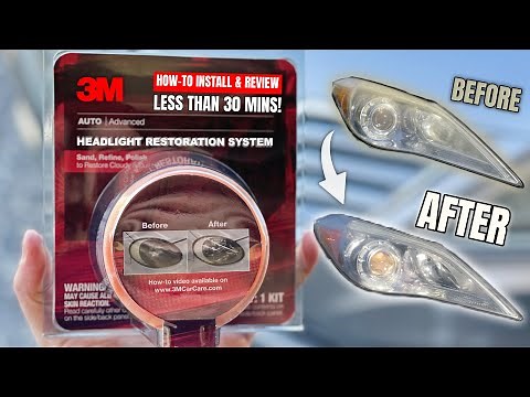 Does this $15 3M Headlight Restoration Kit ACTUALLY Work? | 3M Headlight Restoration Kit Review