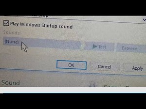 how to enable startup sound on windows 10 !! laptop me startup sound on kaise kare