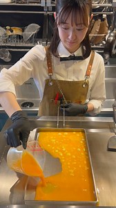36M views · 540K reactions | 明太子だし巻き玉子  Rolled omelette  明太子 in...