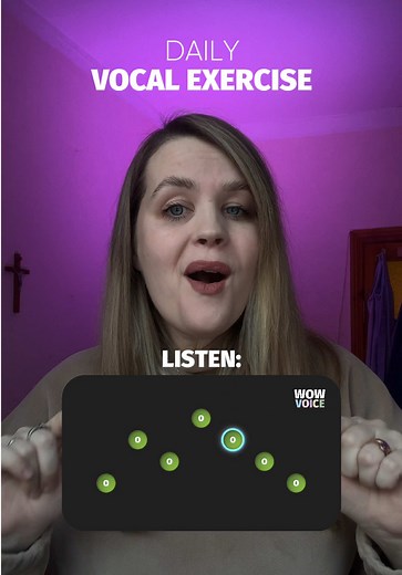 Staccato Vocal Exercise | Feel Your Support 🎤✨🫴🏻 This staccato exercise on “Oooo” helps activate your vocal support and build control. If the support isn’t working, this exercise simply won’t work 🔥 #vocalwarmup #vocalexercise #voicetraining #singwithme #vocalwarmups