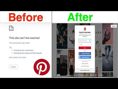How to Fix Pinterest Not Working on Computer and Mac?