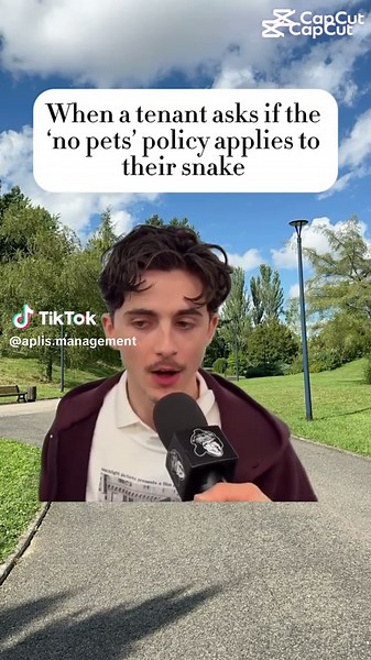 Tenant Lease Humor: The Case of the Quiet Snake