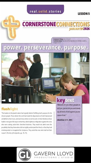 Q1 L5 | CORNERSTONE CONNECTIONS | KeyText | Memory Verse #gracelink 2026 #sabbathschoollesson