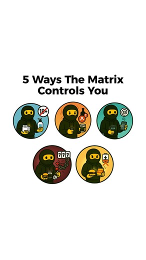 YLAG™ - Habits Builder on Instagram: "The Matrix is real… and it’s controlling you. 🔞 P*rn draining your spirit. 🥃 Alcohol feeding your anxiety. 📱 Scrolling stealing your time. 🍔 Processed food killing your energy. 🎰 Gambling chaining your money. Most people don’t even notice they’re trapped. But if you’re here, you already feel it. 👤 Become harder to control. 💡 Build real discipline. ⚔️ Break free from the Matrix. ➡️ Follow @yearlikeaghost & Download the YLAG App to start your journey. #