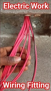 Electrical Work | Switch Board Wiring 👷 #shorts #switch #ytshorts #wire