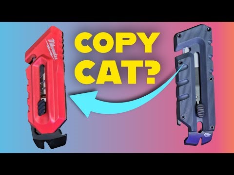 Milwaukee multi-functional utility knife vs the Gerber prybrid utility knife.