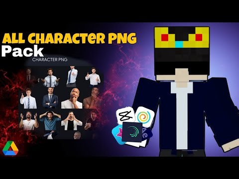 🔥 FREE Ultimate Editing Pack | All PNG Characters | Abhay ProDis