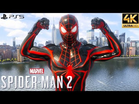 Marvel's Spider-Man 2 PS5 - T.R.A.C.K. Suit Free Roam Gameplay (4K 60FPS)