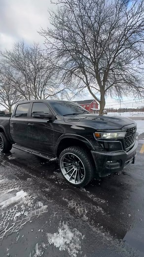 2025 Ram with 24x12 Fuel Forged Wheels & RBP Tires