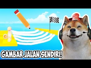Obby Tapi Kita Sendiri Yang Bikin Jalan Nya?? - Roblox Draw Obby