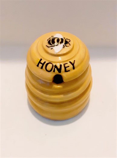 Handmade Ceramic Honey Pot
