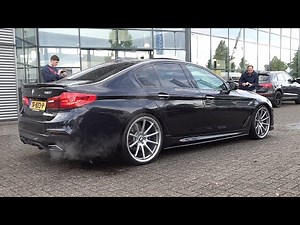 420HP BMW 540i Stage 2 - LOUD Revs, Burnouts, POP & BANGS Sounds!
