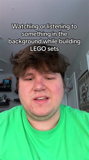 Building LEGO Sets with Relaxing Background Music