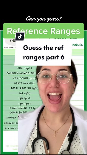 Normal Lab Reference Ranges Explained - Part 6