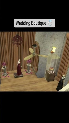 The Sims 4 Wedding Boutique & Venue Design | Tartosa & Windenburg