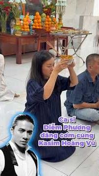 Cúng cơm Kasim Hoàng Vũ trong lễ Chung thất (49 ngày) tại chùa Văn Thánh