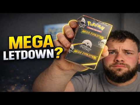 I Opened a Mega Evolutions Half Booster Box… The Pulls Were Rough