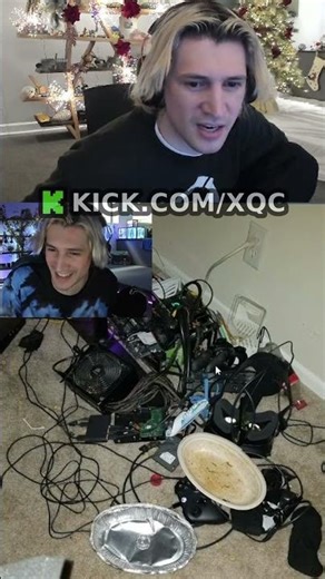 xqc reacts to his old pc setup #xqc #pcsetup #gaming #fyp