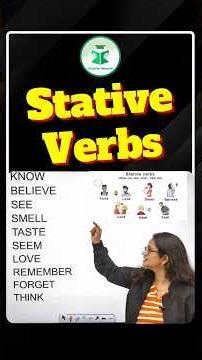 Stative Verbs Trick 🔥 | Don’t Use in Continuous! | English Grammar Shorts