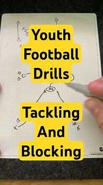 2 Easy Youth Football Drills to Improve Blocking and Tackling