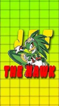 Sonic the Hedgehog Greatest Rival Jet the Hawk #sonicriders