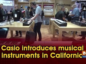 Casio introduces musical instruments in California