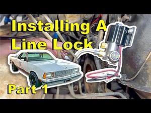 Installing Line Lock Part 1 - Plumbing Brake Lines | The Meano Camino