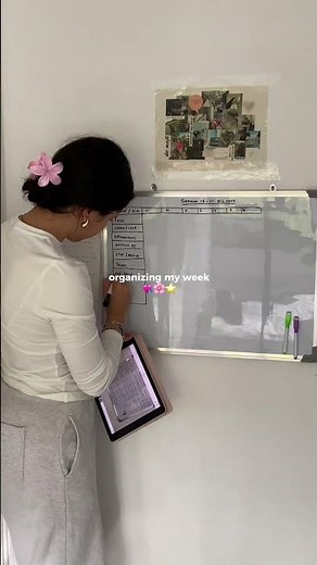 Organizing My Week 🗓️✨ | weekly reset, planning & soft clean girl vibes