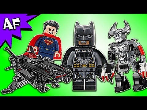 Lego DC Justice League Flying Fox: Batman BATMOBILE AIRLIFT Attack 76087 Speed Build