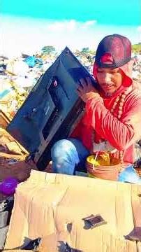 Found a TV & Copper Wire in the Trash!