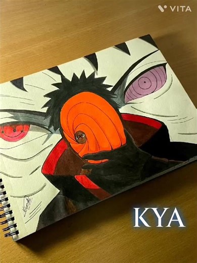 obito drawing #anime #viral #art #animedrawing #obito#drawingeasy #easyanimeart