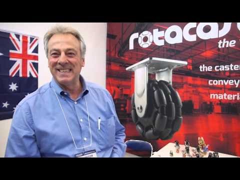 Rotacaster wheels are 360-degree multi-directional for smooth moving Robotics