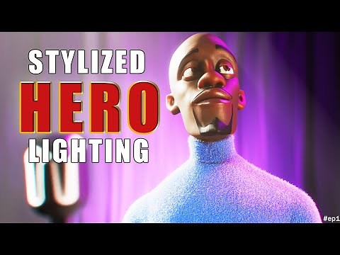 Pixar Style Hero Lighting Techniques | part1