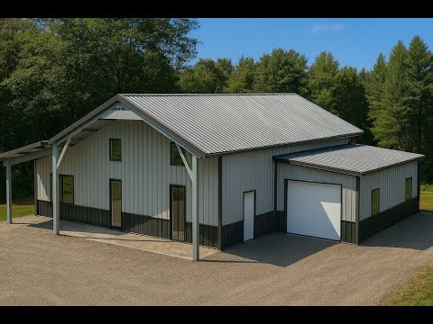 Ultimate 59x44 Gable Roof Barndominium Kit [Full Guide]