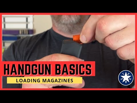 How To Load A Semi-Auto Handgun Magazine
