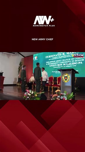 President Bongbong Marcos leads the Philippine Army change of command ceremony as Lieutenant General Antonio Nafarrete formally assumes command. In his inaugural address, Nafarrete vows to prioritize the physical and mental well-being of soldiers under his leadership. 🎥 RTVM #newsph #fyp #PHArmy #Marcos #BBM