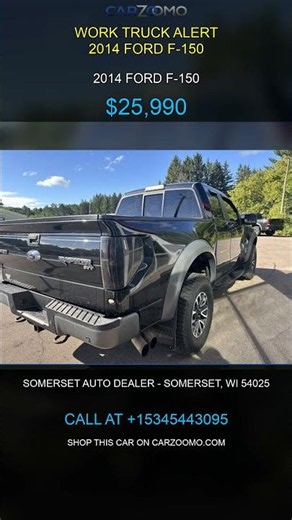 2014 Ford F-150 SVT Raptor — 129K Miles for $25,990 | CarZoomo