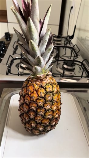 Gelado de Abacaxi Fácil para o Natal