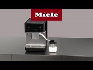 MilkPerfection: How to clean the milk pipework of my CM 6? | Miele