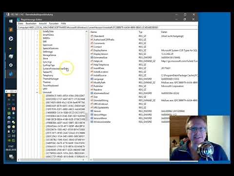 Manually remove programs from Apps and Features in Windows