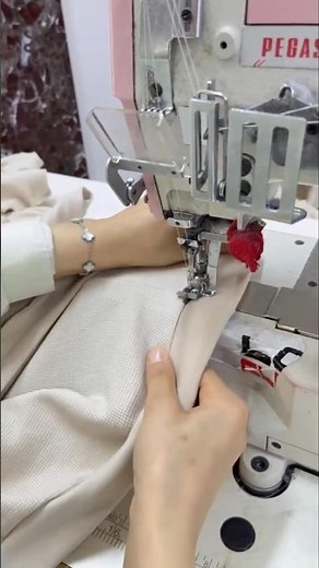 Amazing Bottom Rib Top Stitch of Sweater by Flatlock Flatbed #bottomribtopstitch #topstitch #sweater