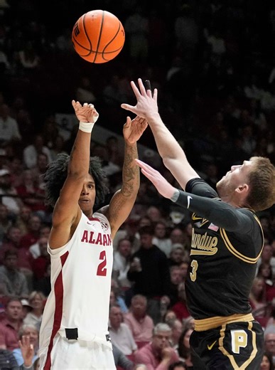 Alabama basketball falls short in shootout with No. 1 Purdue: Score, highlights