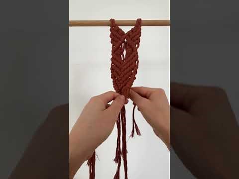 How to Make a Macrame Bat - DIY Halloween Decorations